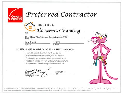 owens corning certification|Owens Corning Insulation Products are First to be Certified as。